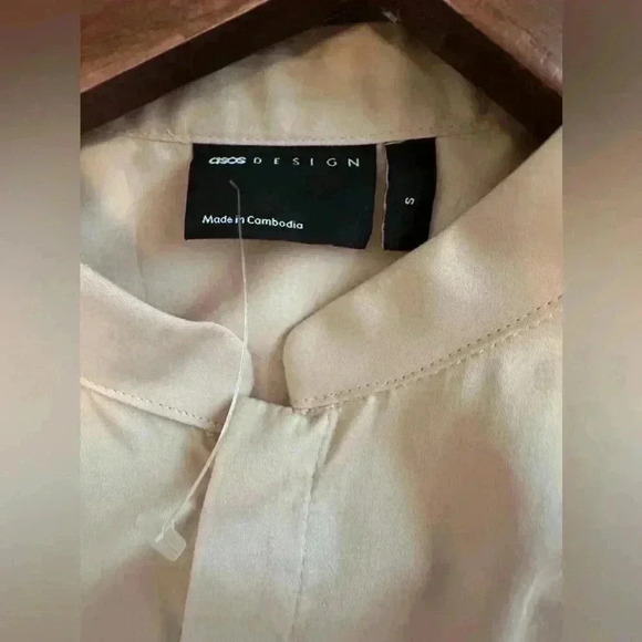 Men’s ASOS Design Pink Button Down Shirt -Unisex, Size S (chest 38”) - Picture 5 of 7